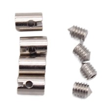 4 Set Throttle Cable Ends Throttle Cable Kit Spare Part Premium Universal 5mm