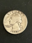 1942 Circulated Silver Washington Quarter (S5)