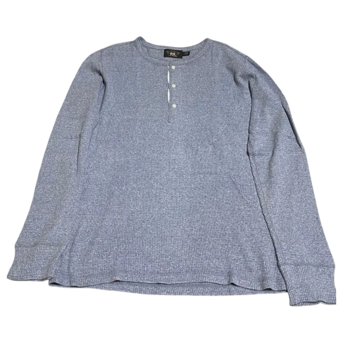 RRL Henley Regular Fit Casual Button-Down Shirts for Men for sale
