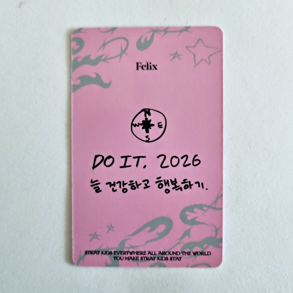 Kpop Stray Kids SKZ IT TAPE DO IT Fans Shop 2nd Lucky Draw Event