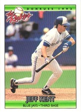 1992 Donruss The Rookies #61 Jeff Kent