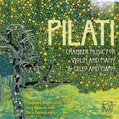 Pilati / Manara / Ca - Chamber Music for Violin / Cello & Piano [New CD] 2 P