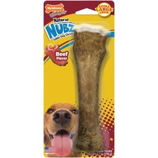 Nylabone Nubz Natural Long Lasting Edible Beef XL Dog Chews NEN505W Nylabone