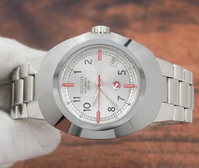 Rado DiaStar 658.0637.3 Silver Dial Stainless Steel & Ceramic Mens