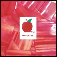 RED 1,000 APPLE BRAND BAGGIES 2020  RESEALABLE 1000 plastic 2" x 2" bags 2x2