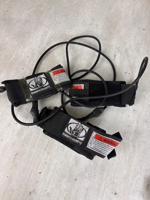 (E3) 3x Body Glove Wrist Leash SUP Board Schwarz Handgelenk Fangleine 7770