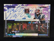 MALCOLM BUTLER NEW ENGLAND PATRIOTS 2025 IMPECCABLE FOOTBALL ON CARD AUTO #43/99