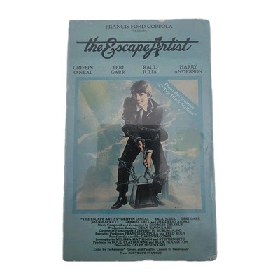 The Escape Artist Beta Betamax 1982 Griffin O'Neal Raul Julia - Resealed -