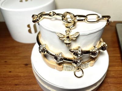 Bomb Party Spring Stacks 2026 The Golden Hive Bee Charm Stack Gold Plating