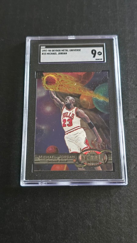 97-98 Michael Jordan Metal Universe - Michael Jordan Cards