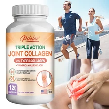 Triple Action Joint Collagen - Hyaluronic Acid,Protect Joint and Muscle Health