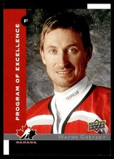 Wayne Gretzky #POE97-7 2017-18 Upper Deck Team Canada Juniors Program of