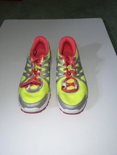 Nike Girl's Revolution 2 (GS) Volt/Pink/Silver Running Shoes - Size 4.5Y