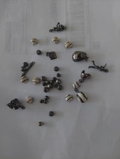 BEADS FOR A BASEBALL BRACLET LOT OF 36 BEADS
