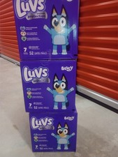 3 boxes of Luvs Diapers Size 7, 52 Count, 29.99 per box