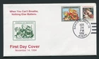 1994 Santa Claus, Indiana - American Lung Assoc. Christmas Seals First Day Cover
