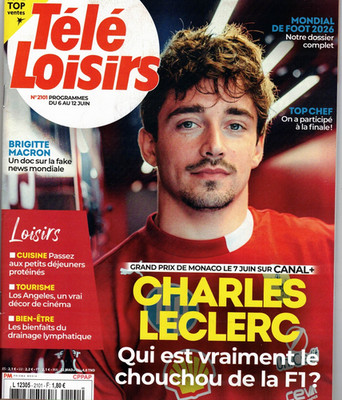 TELE FREIZEIT NR. 2101 CHARLES LECLERC FORMEL 1 FERRARI ...