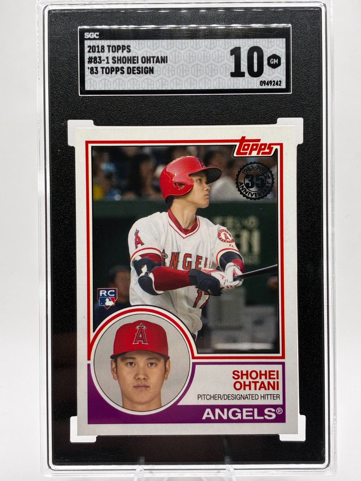 Shohei Ohtani 2018 Topps #83-1 1983 Topps Price Guide - Sports