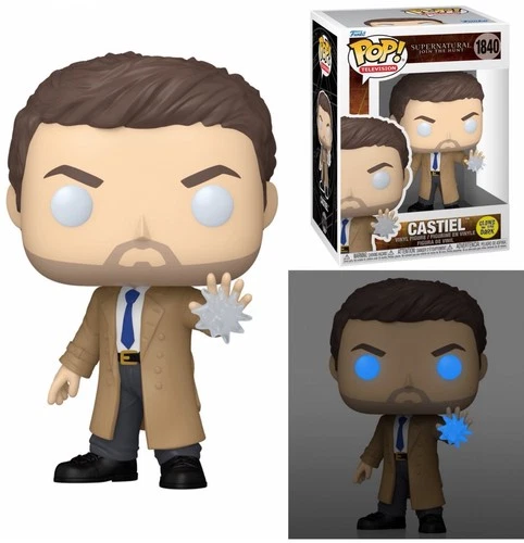 Funko Pop! Castiel #1840 Supernatural Vinyl Figure + PROTECTOR