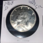 1968 D 40% Silver Kennedy Half. $10