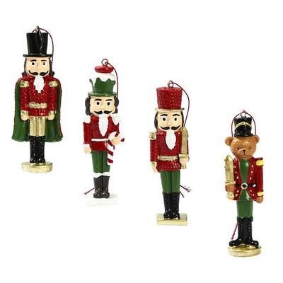Weihnachten Nussknacker Ornament Weihnachtsdeko Aufsteller Kunst Soldat Figur hängend