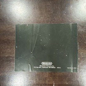 Donkey Kong 3 NES Instruction Booklet Manual Only 1986 First Print No TM