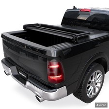 Soft Tri 5.7ft Bed Tonneau Cover Compatible For 2009-2026 Dodge Ram 1500 Incl. Soft Tri 5.7ft Bed Tonneau Cover Compatible For 2009-2026 Dodge Ram 1500 Incl.