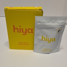 Hiya Kids Daily Multivitamin Chewable 30 Assorted Flavors Dairy Gluten Free