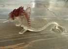 How to Train Your Dragon Mini Clear Bewilderbeast Figure Rare Clear HTF