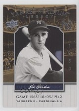 2008 Upper Deck Yankee Stadium Legacy Joe Gordon #YSL1565 HOF 3h2