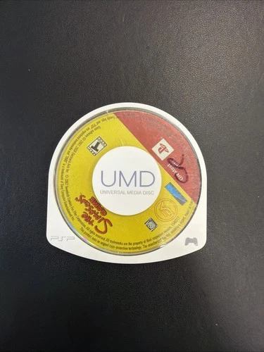 The Simpsons Game (Sony PlayStation Portable PSP, 2007) Disc Only