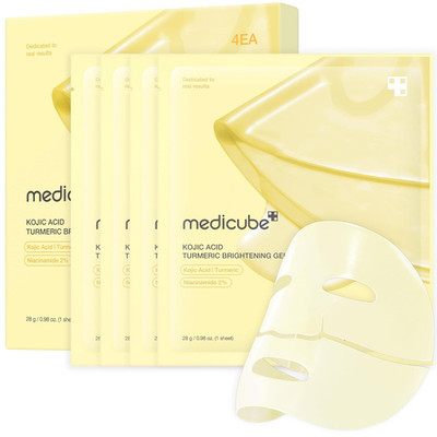 Medicube Gelmaske Mit Kojic Acid Curcuma Brightening Gold Jelly Overnight Face M