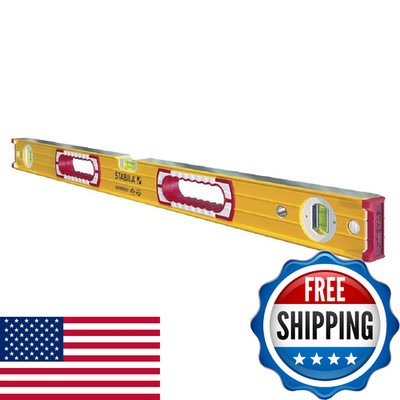 Stabila 37448 48-Inch builders level, High Strength Frame, Accuracy Certified Pr