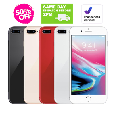Apple iPhone 8 Plus - 64 GB - Silver (Straight Talk) for sale