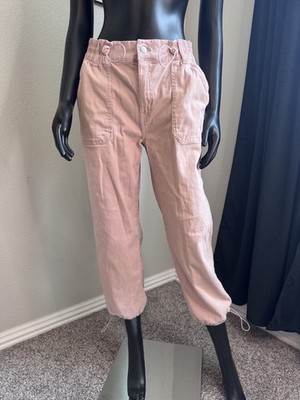 Celebrity Pink Women's Pink Pants Adjustable Waist & Ankles Size L
