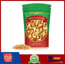 Roasted Unsalted Peanuts 5 Pounds (80oz) By We Got Nuts–Premium Quality Kosher
