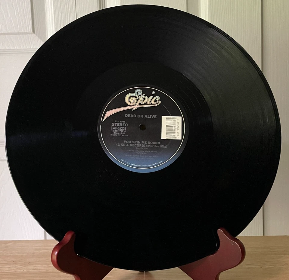 Dead Or Alive You Spin Me Round (Like A ..) (Murder Mx), Epic 49-05208- 12" '84 - Image 3 of 4