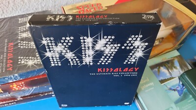 KISS - Kissology Vol. 1 - 1974-1977 (DVD, 2006, 2-Disc Set) VG