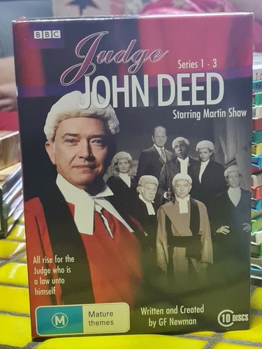 Judge John Deed: Season 1-3 1 2 3 DVD TV SERIES Martin Shaw 10-DISCS R4