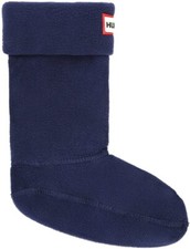 Hunter Kids 248667 Fold Over Original Boot Socks Navy Size M