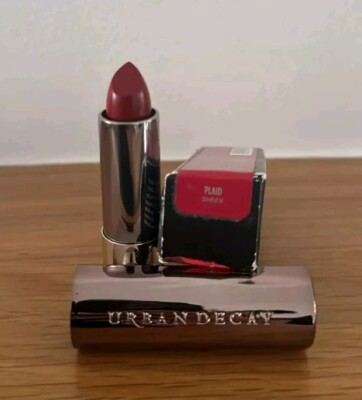 Urban Decay Vice Lippenstift volle Größe brandneu verpackt 3,4 g Farbton kariert transparent