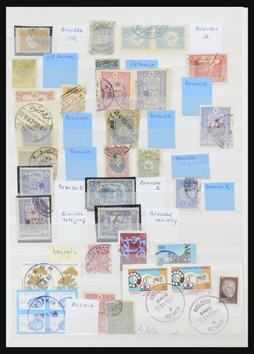 Lot 32759 Cancel collection Turkey till 1920 in stockbook. - Picture 6 of 10