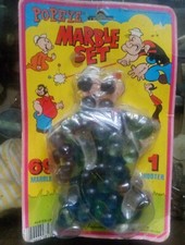 Popeye Marble Set 1980 Imperial