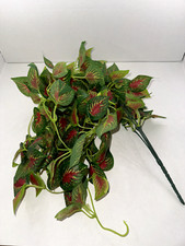 large fake reptile plant for terrarium and tank decor realistic hanging plant