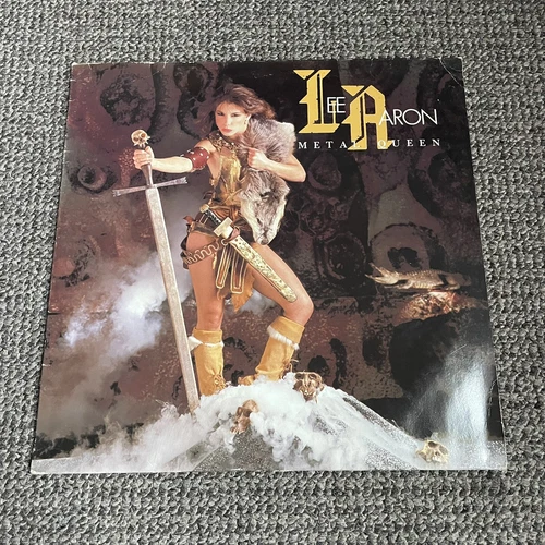 Lee Aaron – Metal Queen Vinyl Record FIRST EUROPEAN Pressing BLACK 1984