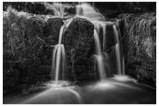 ORGATE FORCE, SWALEDALE, YORKSHIRE DALES NATIONAL PARK,  UK - 18" x 12" PRINT ..