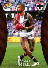 2025 St Kilda Saints AFL Select Footy Stars Card - Bradley Hill