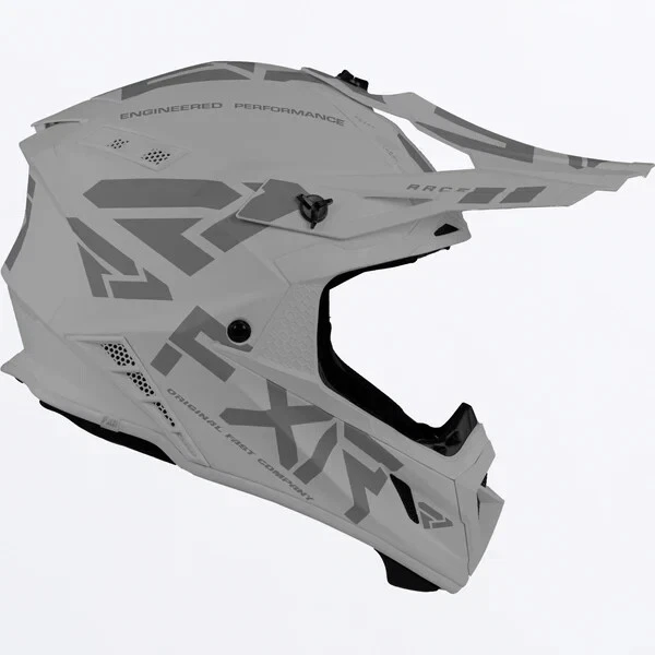 Nuevo casco OEM FXR Helium Prime con hebilla de liberación rápida gris 2XL - 230667-0300-19 Foto 4 de 4