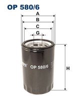 Filtron Op 580/6 ÖLfilter FÜR Mg Rover