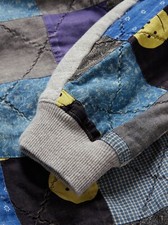 KAPITAL Patchwork Cotton-Jersey Sweatshirt